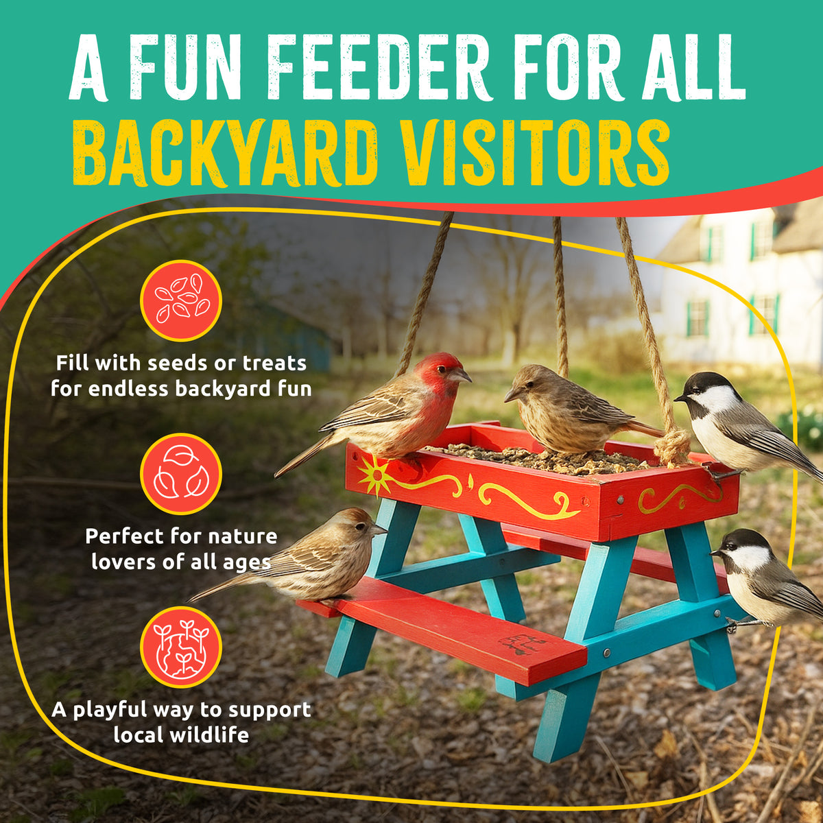 Build & Paint Picnic Table Maker Kit
