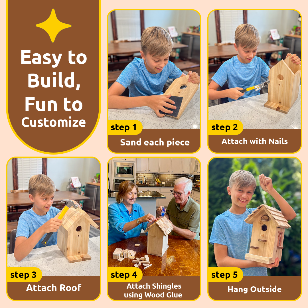 Premium Birdhouse Maker Kit
