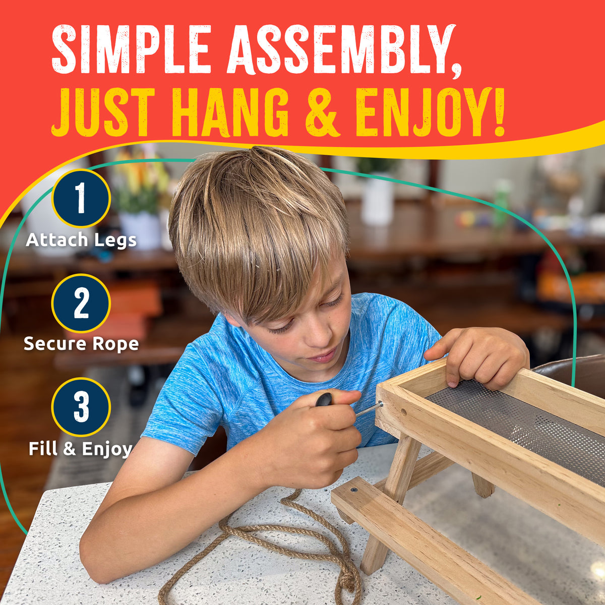 Build & Paint Picnic Table Maker Kit
