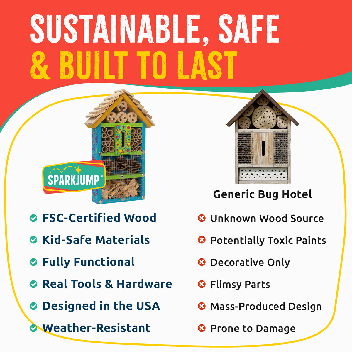 Build & Paint Bug Hotel Maker Kit